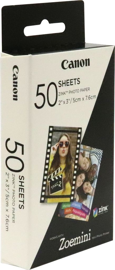 Canon ZP-2030 ZINK Paper 5 x 7,5 cm (50 Blatt) Produktbild 