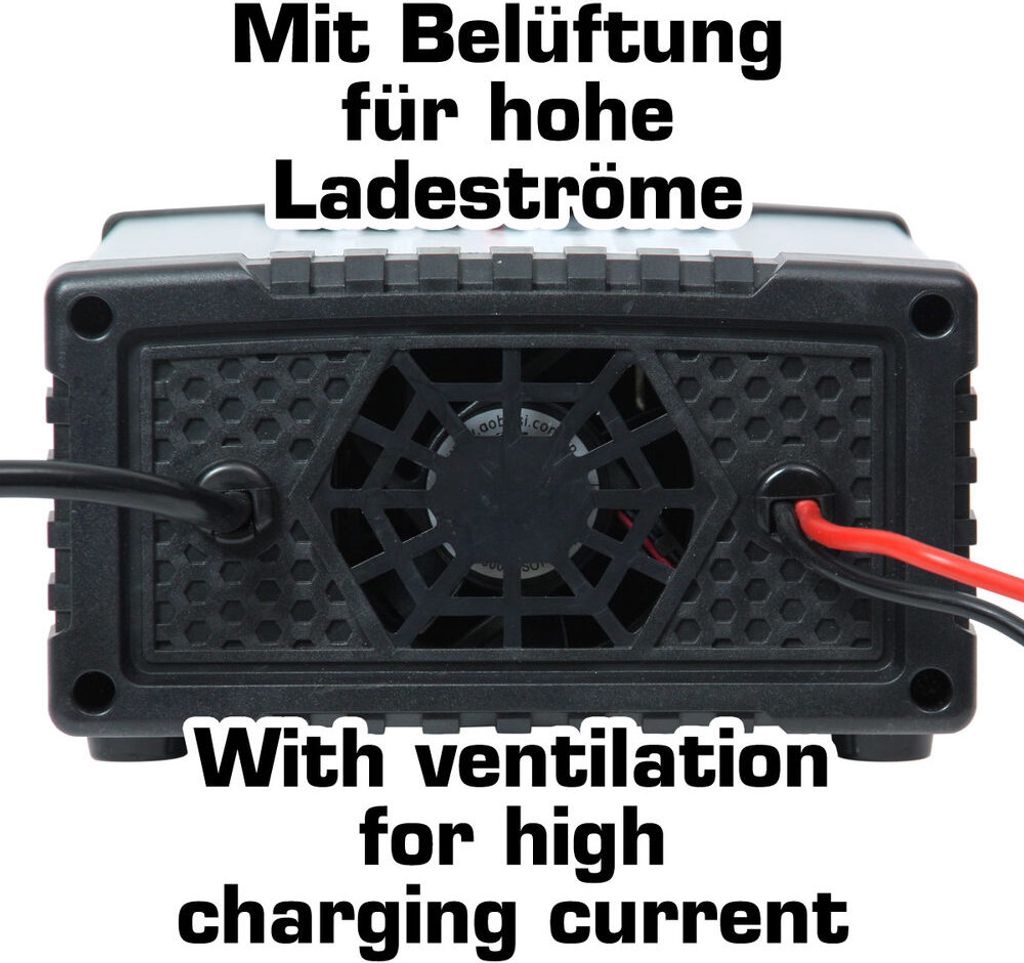 Dino KRAFTPAKET Batterieladegerät 12V/24V – 25A/12A/6A/2A Produktbild 4