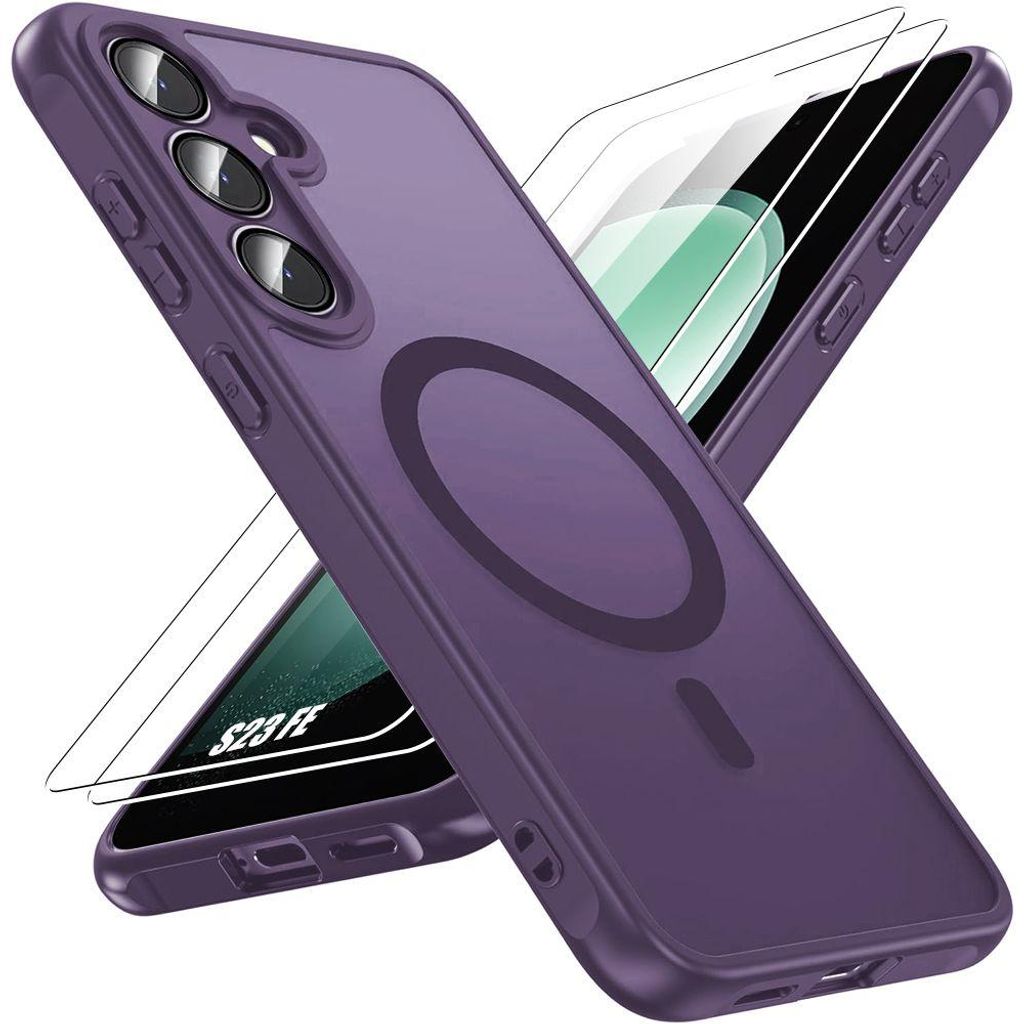 Coque + 2 Verres Trempés pour Samsung Galaxy S23 FE, avec Image du produit 