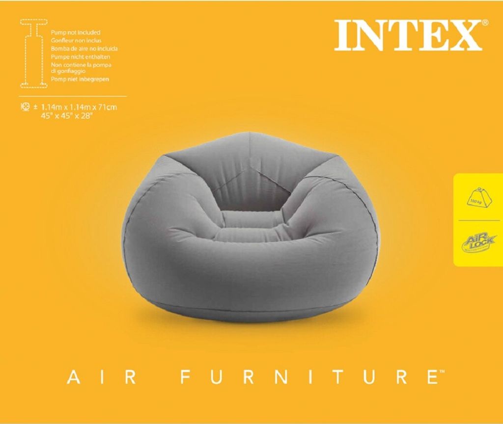 Intex Beanless Bag Chair Inflating Furniture - Bean Bag - Zdjęcie produktu 7