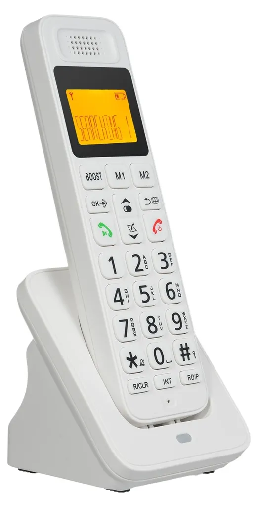 Téléphone fixe DECT Trio extensible à 5 postes pour usage pro et privé