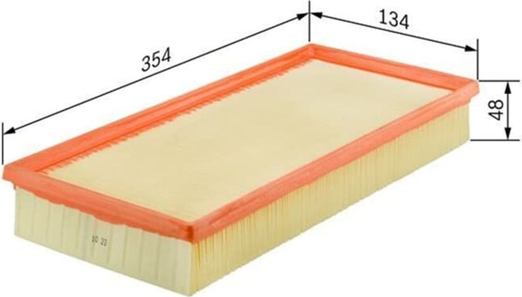 Bosch Luftfilter 1 457 433 071