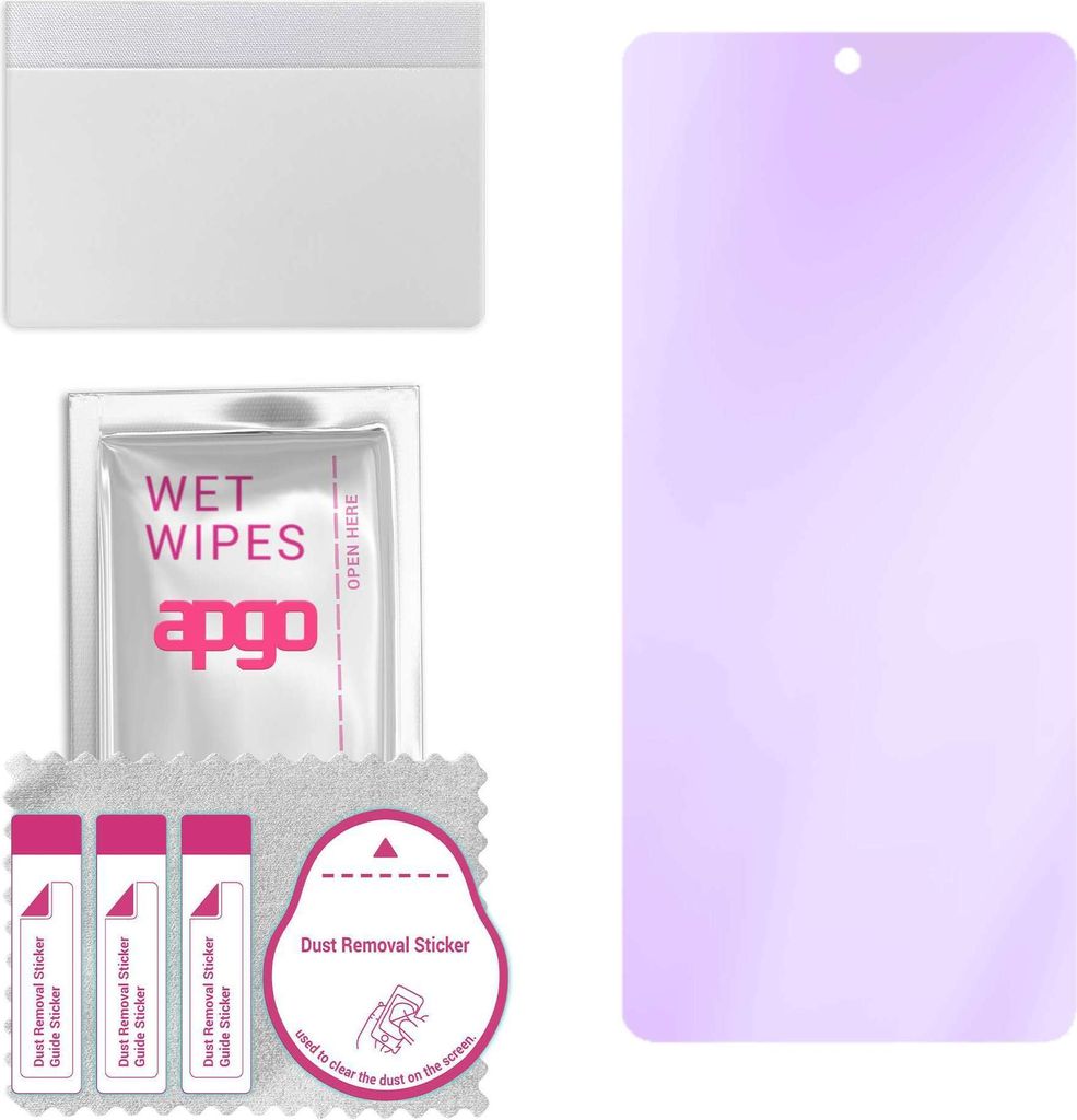 apgo Hybrid Schutzglas, kompatibel mit Samsung Galaxy M31s, Anti-Blue, 9H Härte, toller Ersatz für Hartglas, kratzfester Displayschutzglas, Displ...