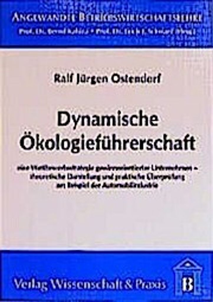 Dynamische Ökologieführerschaft