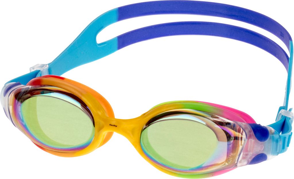 FASHY Schwimmbrille Match 07-GELB UND BLAU 07-GELB UND BLAU Produktbild 