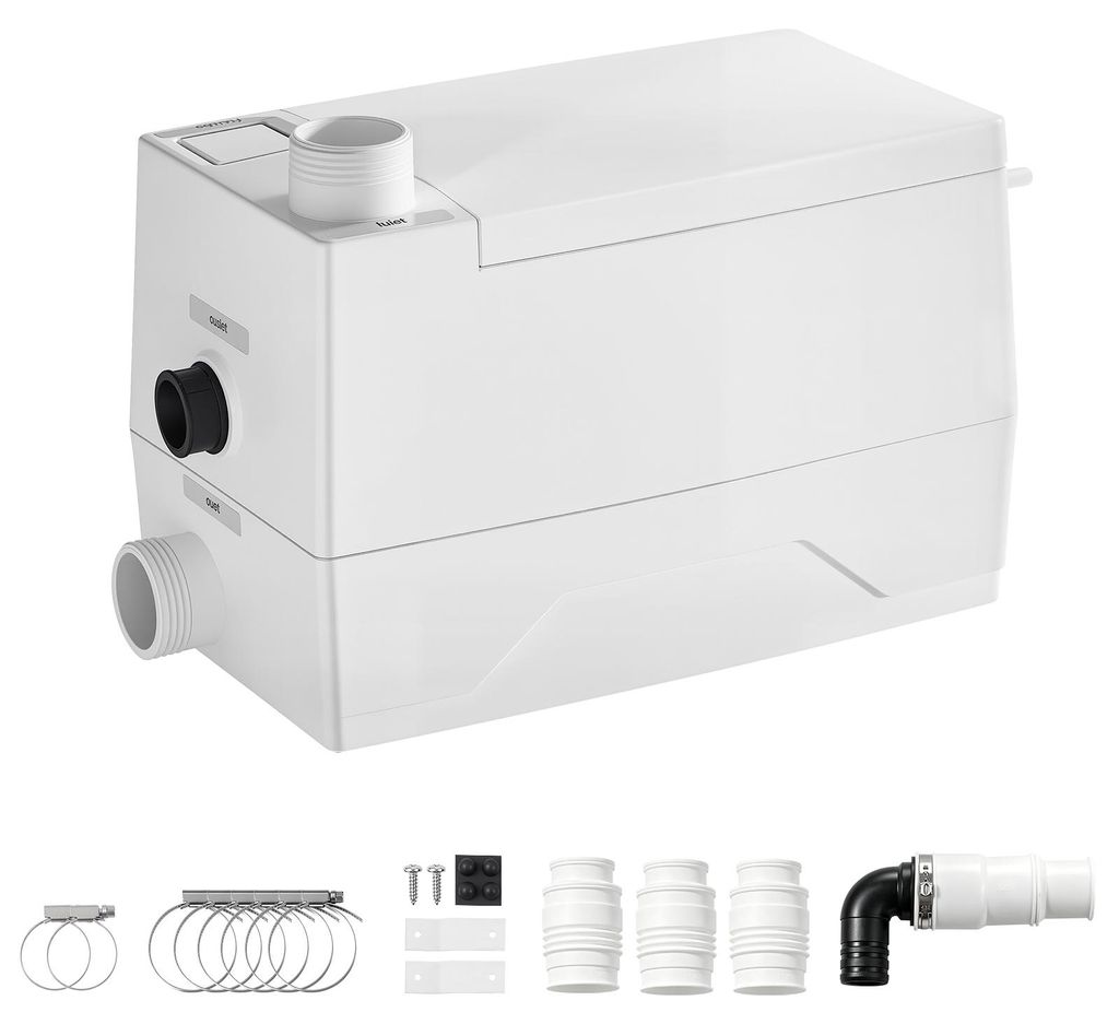 VEVOR Čerpadlo na čistenie odpadových vôd, 800 W, 7200 l/h, Obrázok produktu 