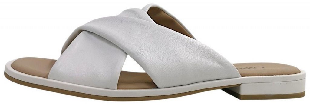 Caprice: Scarpe da donna, pantofole, comode, bianche, per Immagine del prodotto 