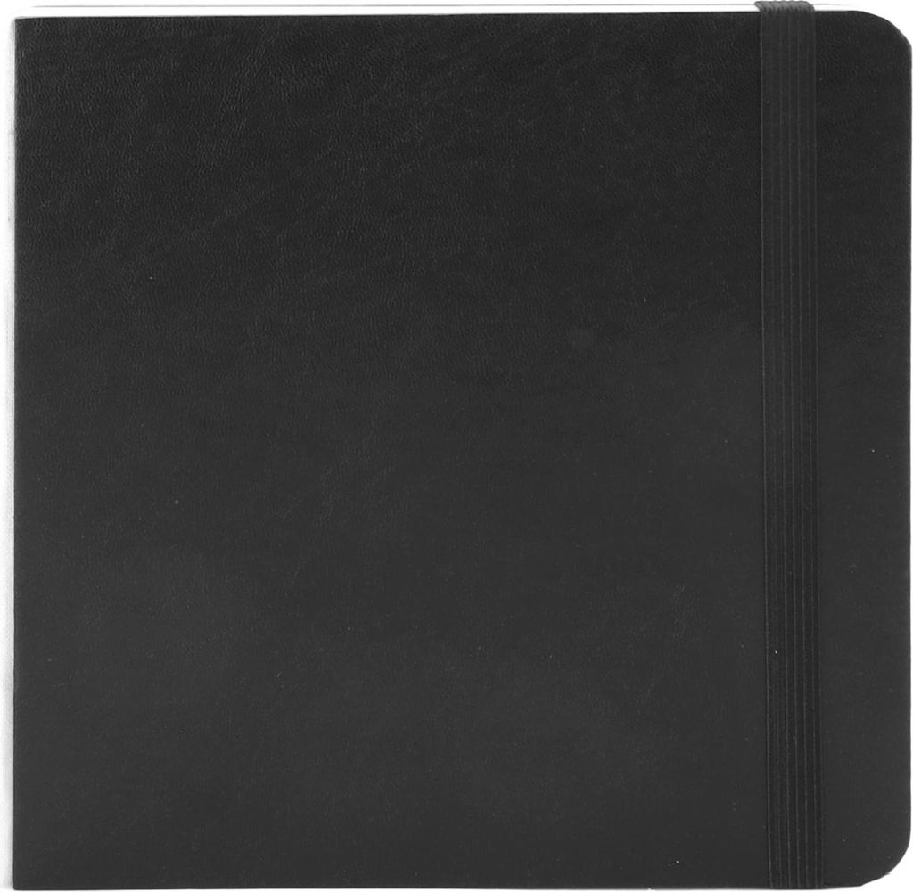 Aquarell Sketchbook 30 Blätter 300GSM Skizze Pigment Paint Painting Papier Zeichnung für täglich und Reise verwenden Sie 15x15 cm schwarz