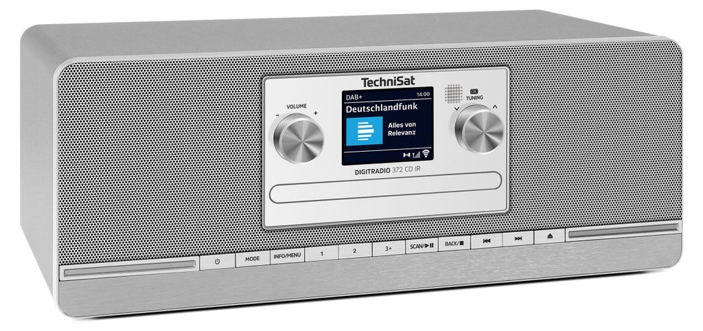 Technisat DigitRadio 372 CD IR, argento Immagine del prodotto 