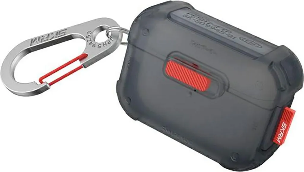Custodia Skinarma Mecha per AirPods Pro 2 Smoke - Protezione Urbana