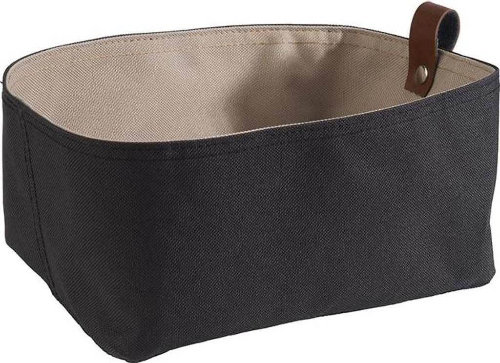 APS 30348 Brottasche, Tetron, 24 x 16 cm, Höhe 10,5 cm, beige/dunkelgrau