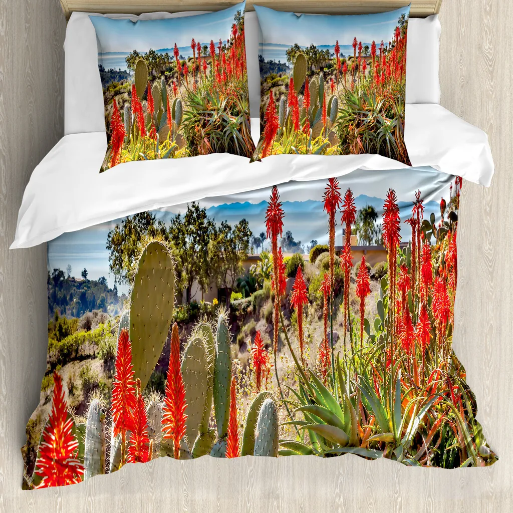 Copripiumino Cactus ABAKUHAUS 155x220: Vivi il Deserto in Camera Tua