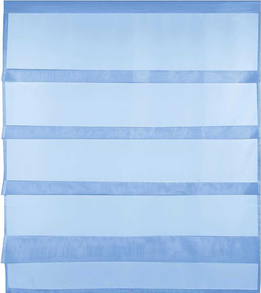 Gardine Raffoptik mit Stangendurchzug, Größe: 90x110cm, Produktbild 