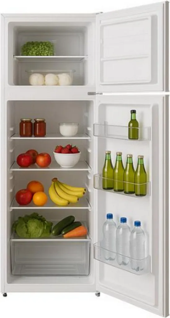 Gardez vos aliments frais avec le réfrigérateur 2 portes Glem Grf170wh