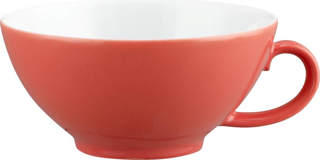 Seltmann Weiden Liberty Pure Colors flamingo red Teeobertasse klein 0,14 l