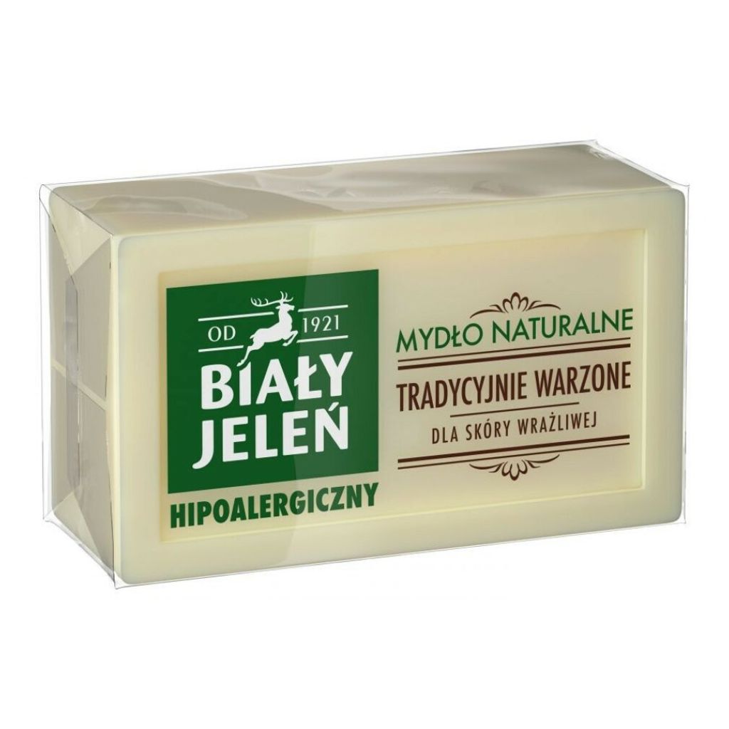 A bar of soap in its packaging.