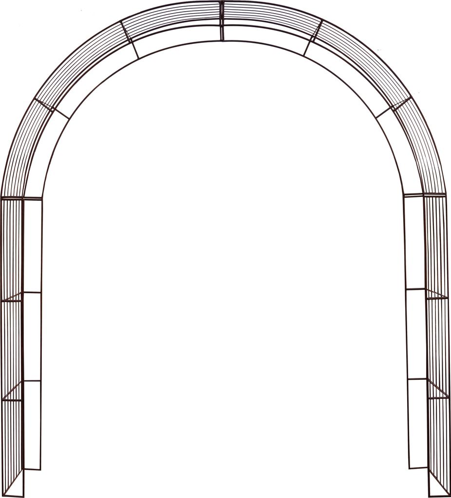 Badeko Rosenbogen „Prag“ in Edelrostoptik