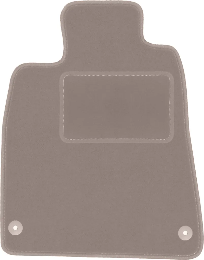 Tappetino Lexus GS III Beige in Velluto su Misura con Fissaggi
