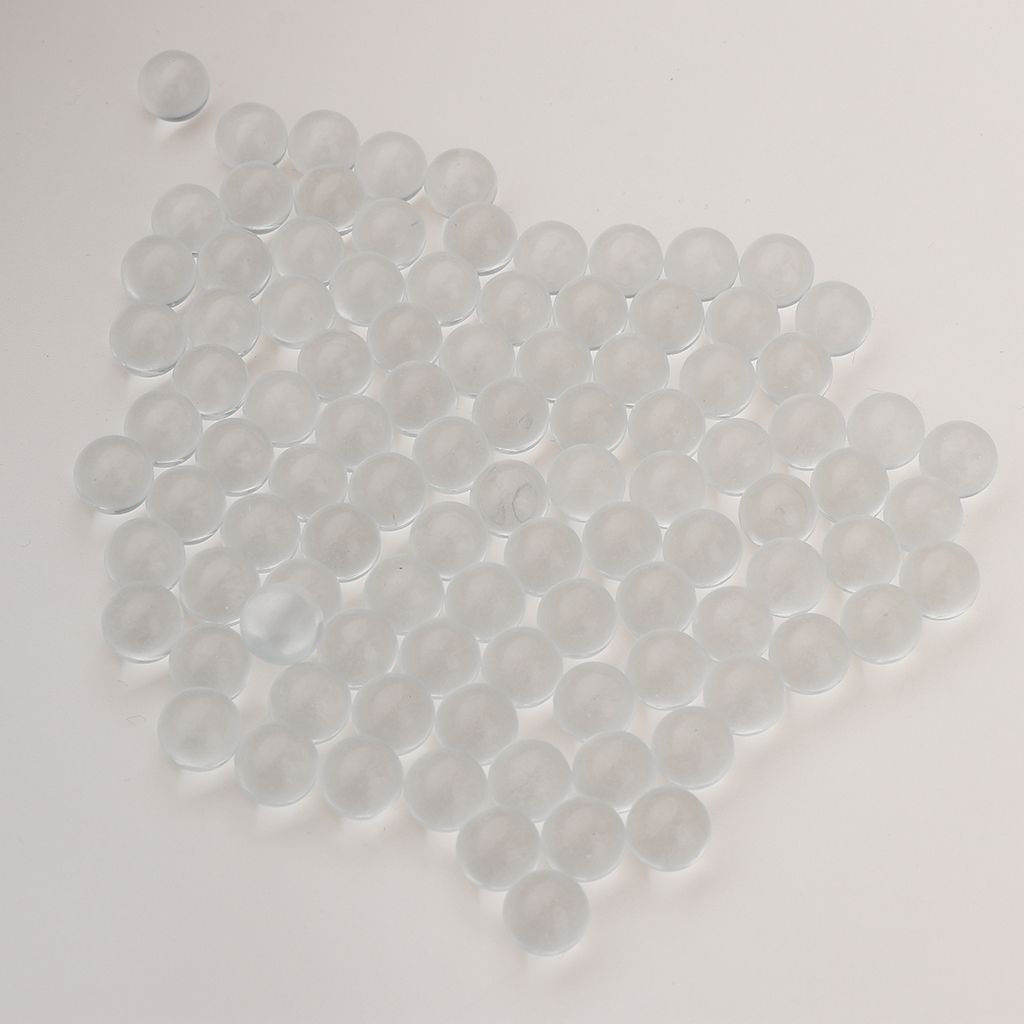 100 Stück 8mm Glasmurmeln Dekorative Murmeln Glaskugeln Murmel Spielzeug 