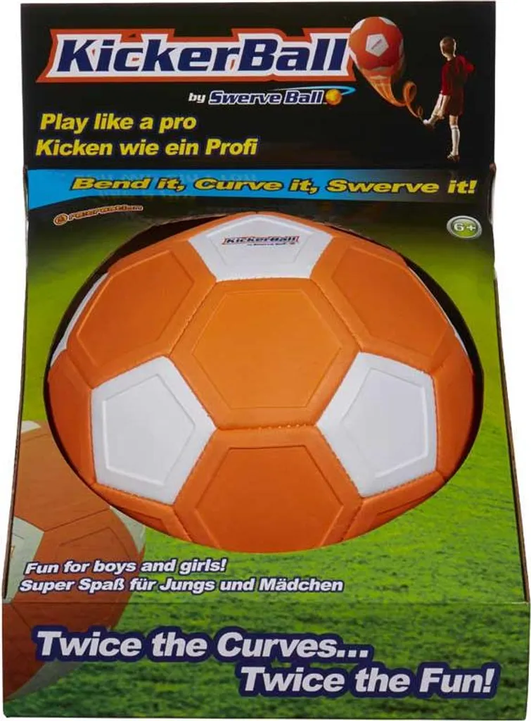 Ballon de foot résistant et visible - Finie la perte de balle colorée