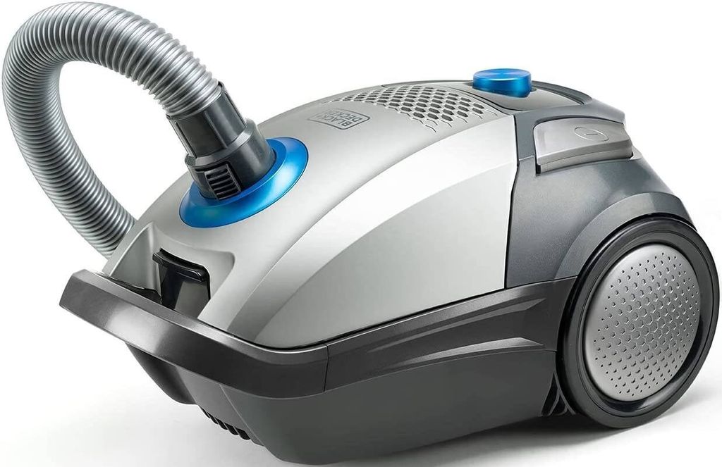 Black+Decker BXVMB700E Staubsauger mit Beutel, Hellgrau Produktbild 