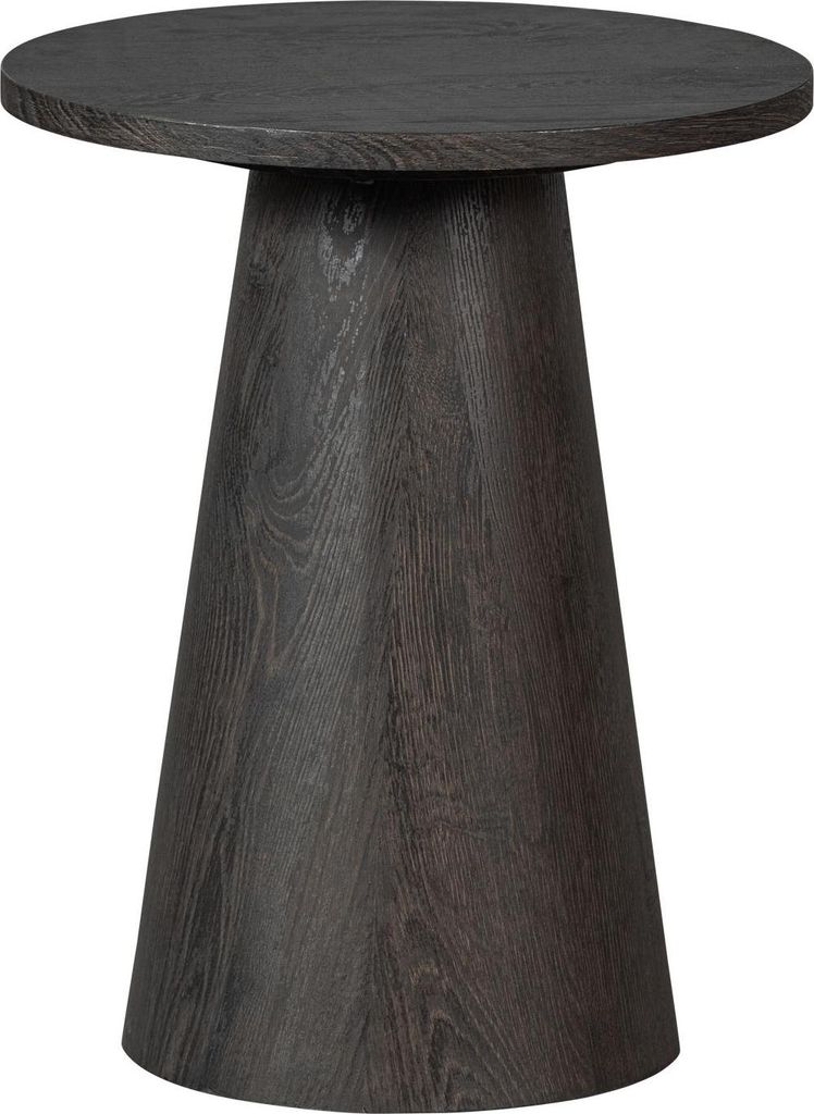 maan couchtisch mdf dunkelbraun 50xø40cm