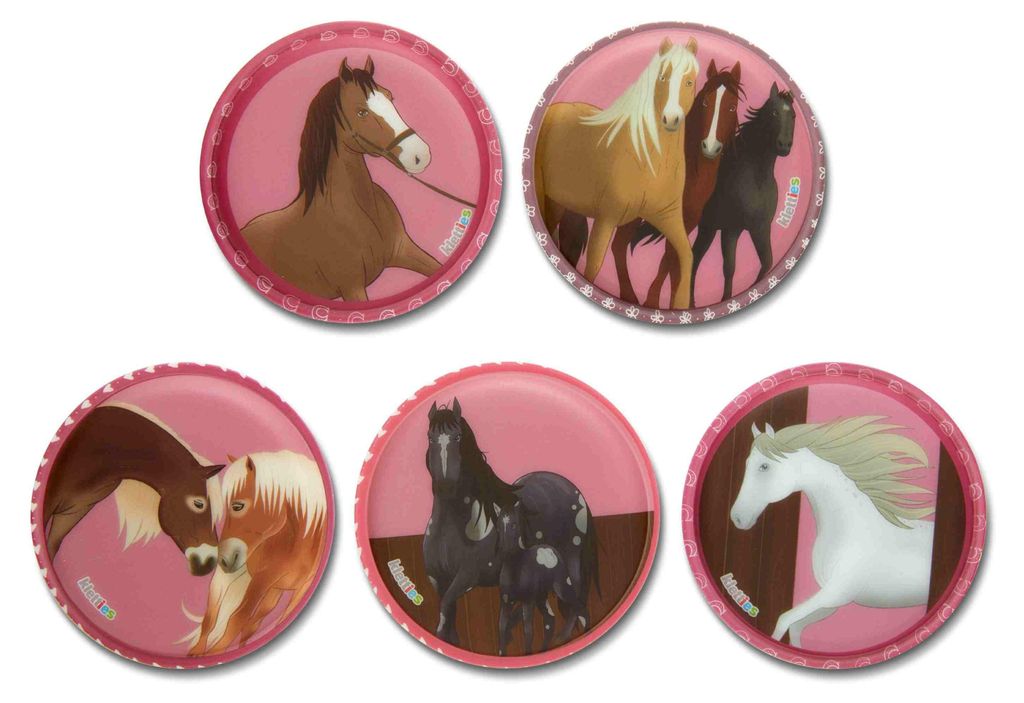 Ergobag Kletties-Set (5-tlg.) Pferde im Galopp Produktbild 