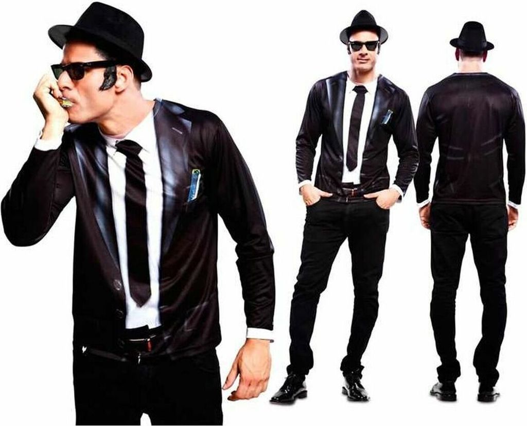 Verkleidung für Erwachsene My Other Me Anzug Blues - M