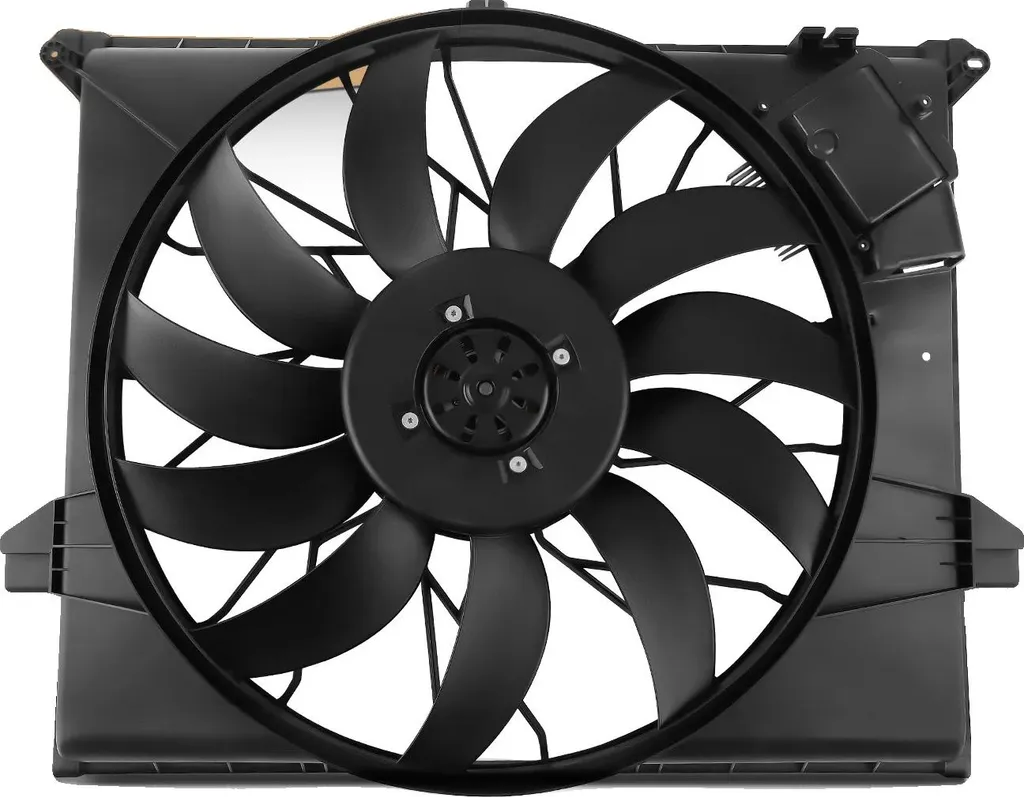 Ventilateur moteur électrique 11 pales 1900 tr/min 79x62 cm pour radiateur