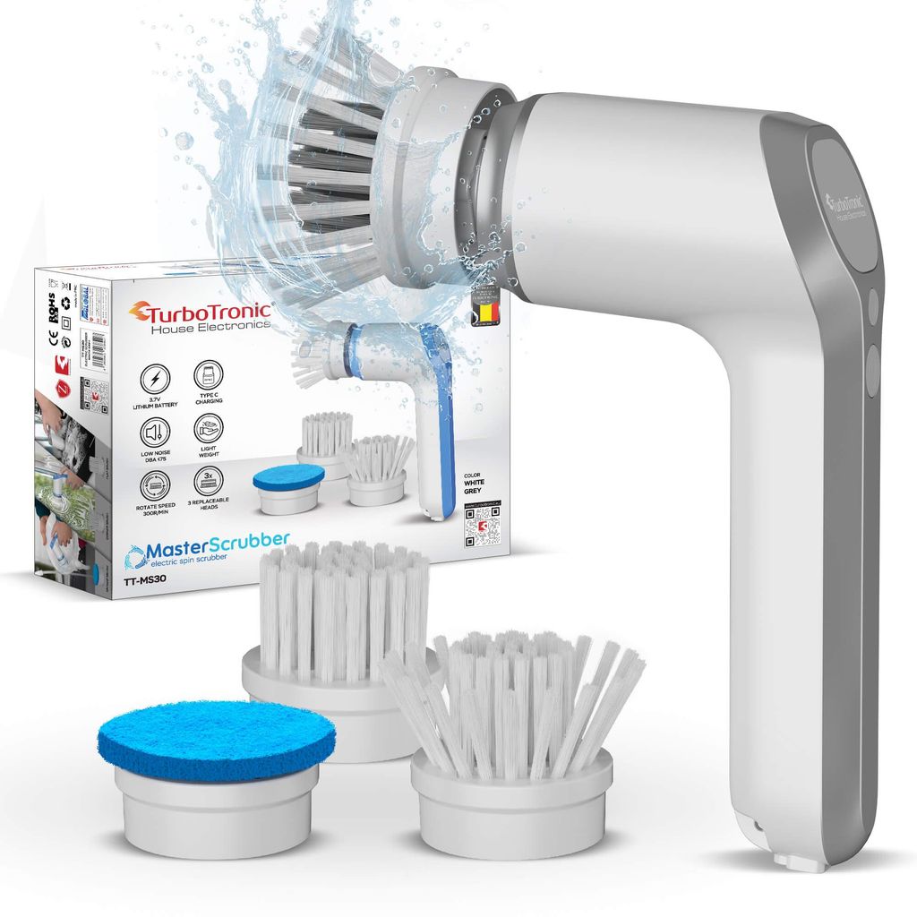 Elektryczna szczotka do czyszczenia mycia TurboTronic 3 Zdjęcie produktu 