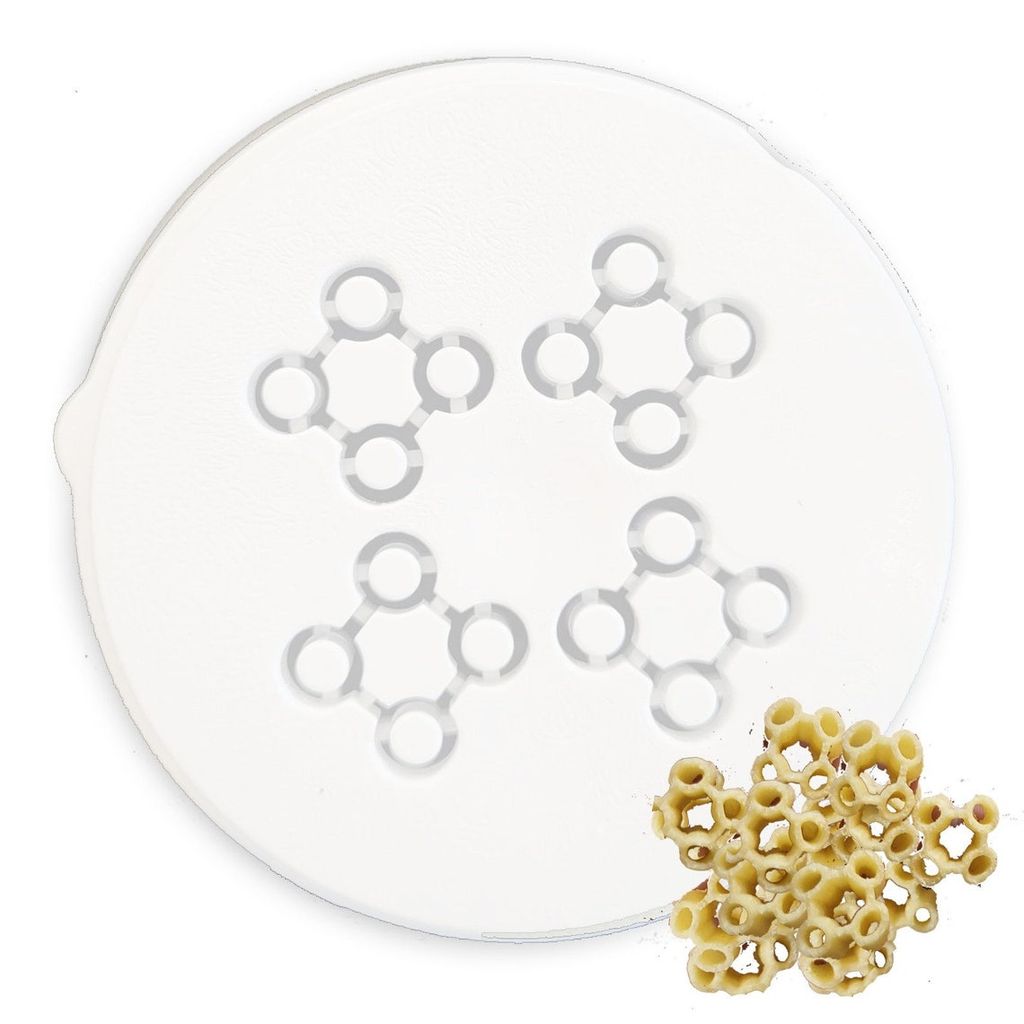 MY PASTA - Cerchi - Matrize Nudelform für Nudelmaschinen geeignet für Philips Pastamaker Avance Nudelmaschine