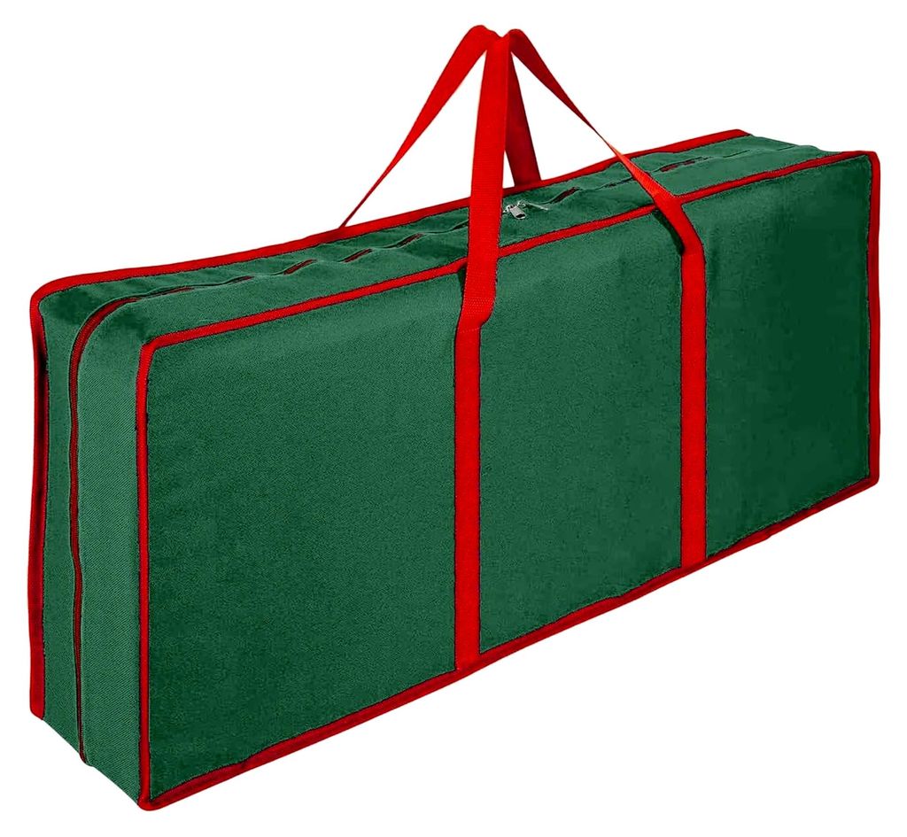 Geschenkpapier-Organizer – Aufbewahrungsbehälter für Geschenkpapier, Tragetasche mit Innentaschen, für Weihnachtsfeiern, Zuhause und Reisen