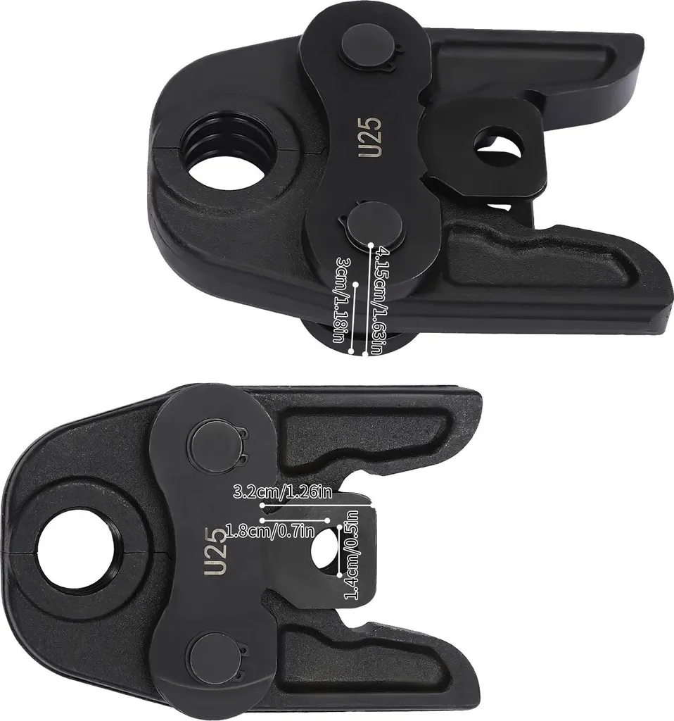 Moule tubulaire pour extrusion industrielle en acier noir durable 60mm