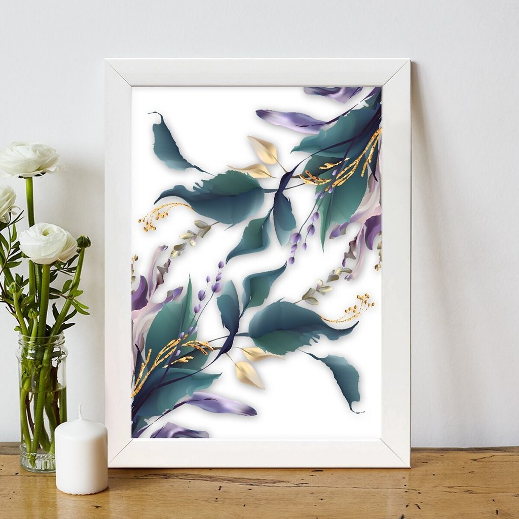 Wallity, BC14815624824- HRL1418, Bunt, Leinwandbilder, 24 x 29 cm, Gemälde: 100% MDF