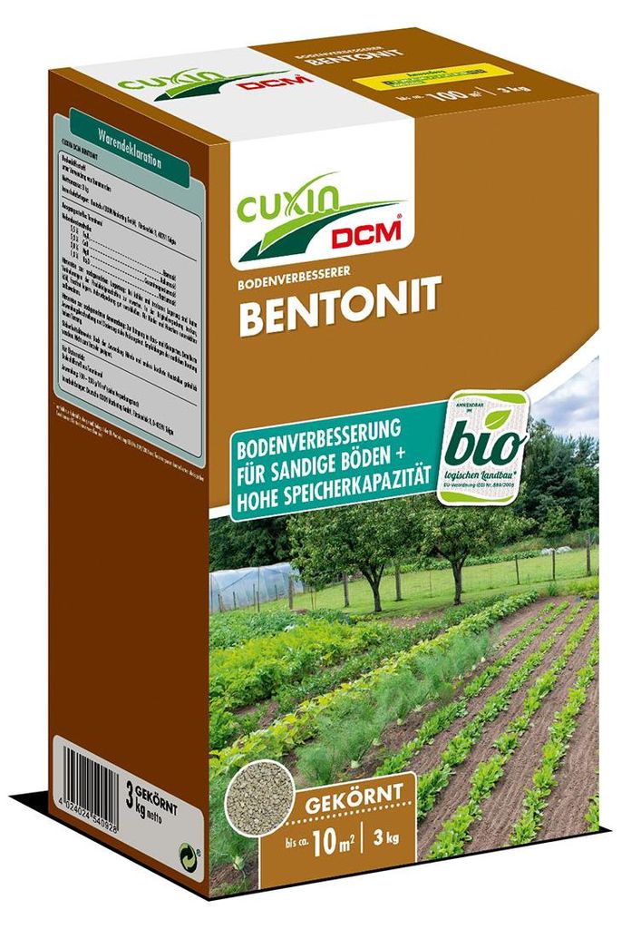 Cuxin DCM Bentonit 3 kg Produktbild 