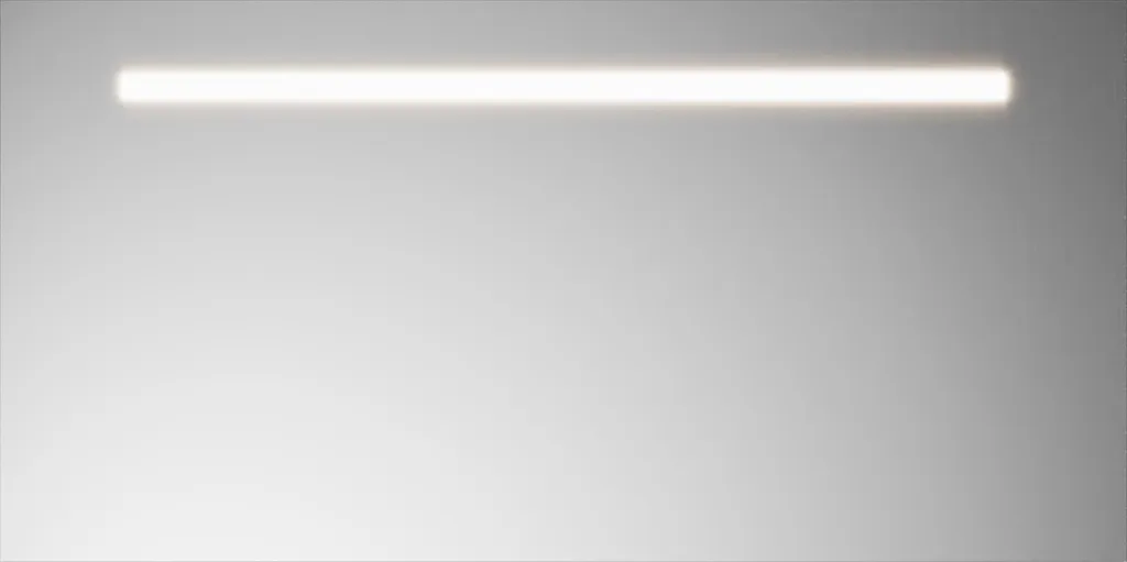 Miroir LED burgbad Eqio éclairage horizontal 120cm, finition SIGP120PN258