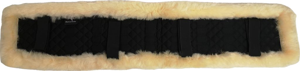 Engel Reitsport Lammfell Brustblattunterlage Schwarz/Med. Produktbild 