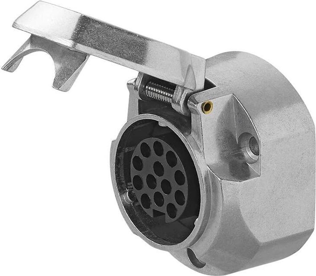 Steckdose 13-polig, Metalltyp Jaeger