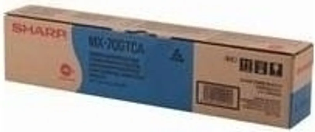 Sharp MX70GTCA Toner Cyan Original pour Imprimantes Laser Sharp MX - 3