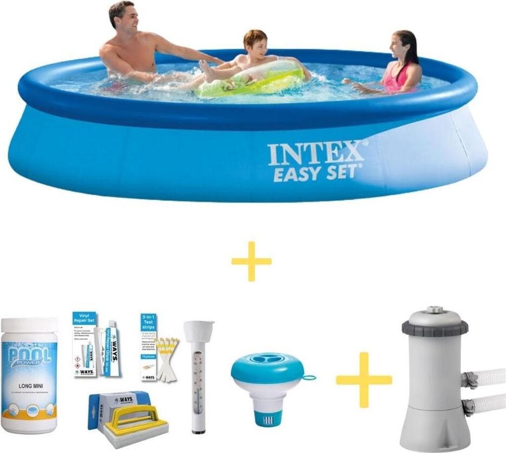 Intex Easy Set Pool - 366 x 76 cm - Inklusive WAYS Produktbild 