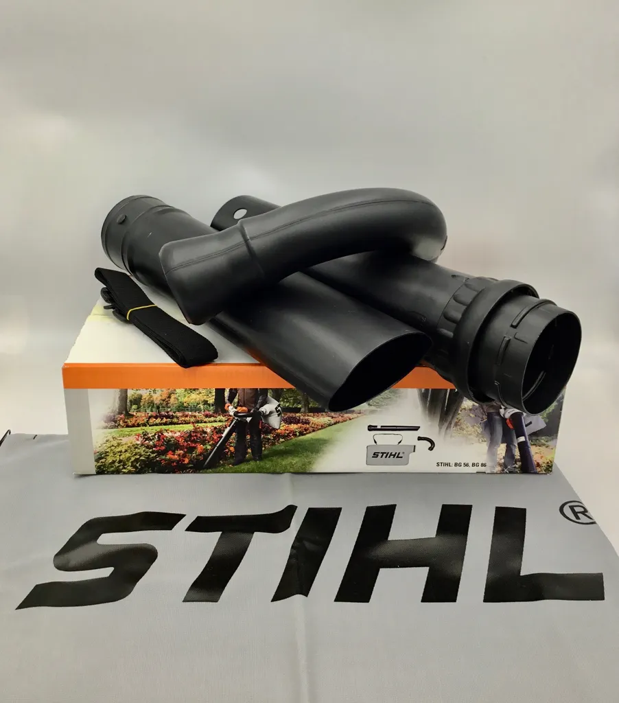 Aspiration pour souffleur STIHL BG 56 / 86 : ramassage facile feuilles