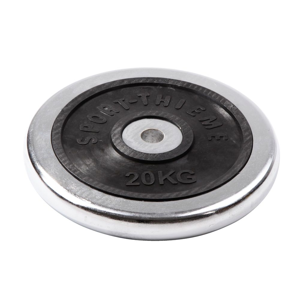 Sport-Thieme Hantelscheibe "Chrom", 20 kg