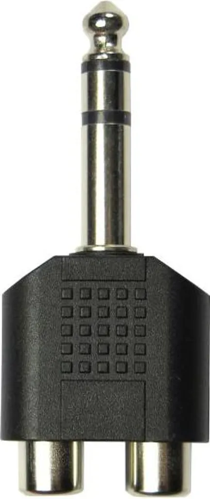 Adattatore keepdrum ADA062 RCA-Jack 6,3mm Stereo per Hi-Fi - 4