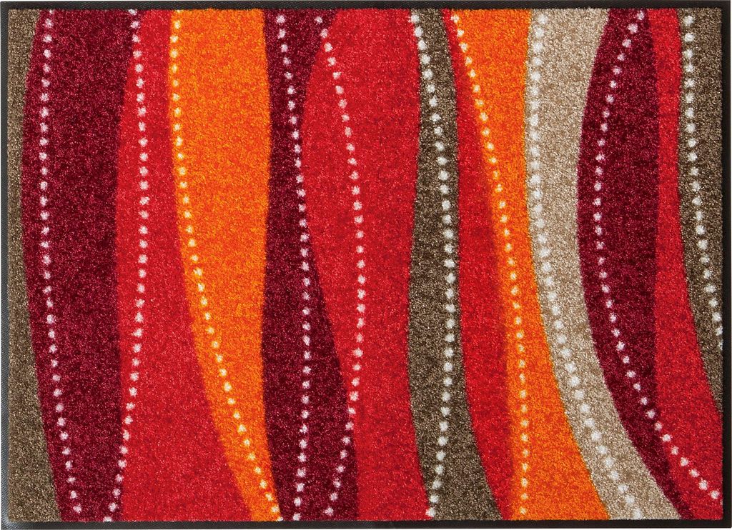 Erwin Müller Fußmatte Saarburg" rot 40x60 cm"