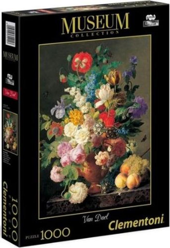 CLE-Puzzle 1000 Museum VanDa Vaso DiFiori 37086 Produktbild 