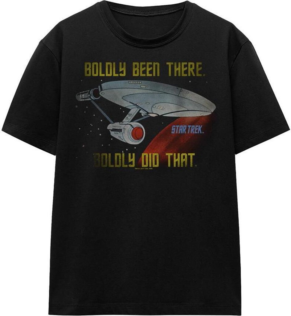 Star Trek - "Boldly Did That" T-Shirt für Herren/Damen Uni TV16073 (XXL) (Schwarz)