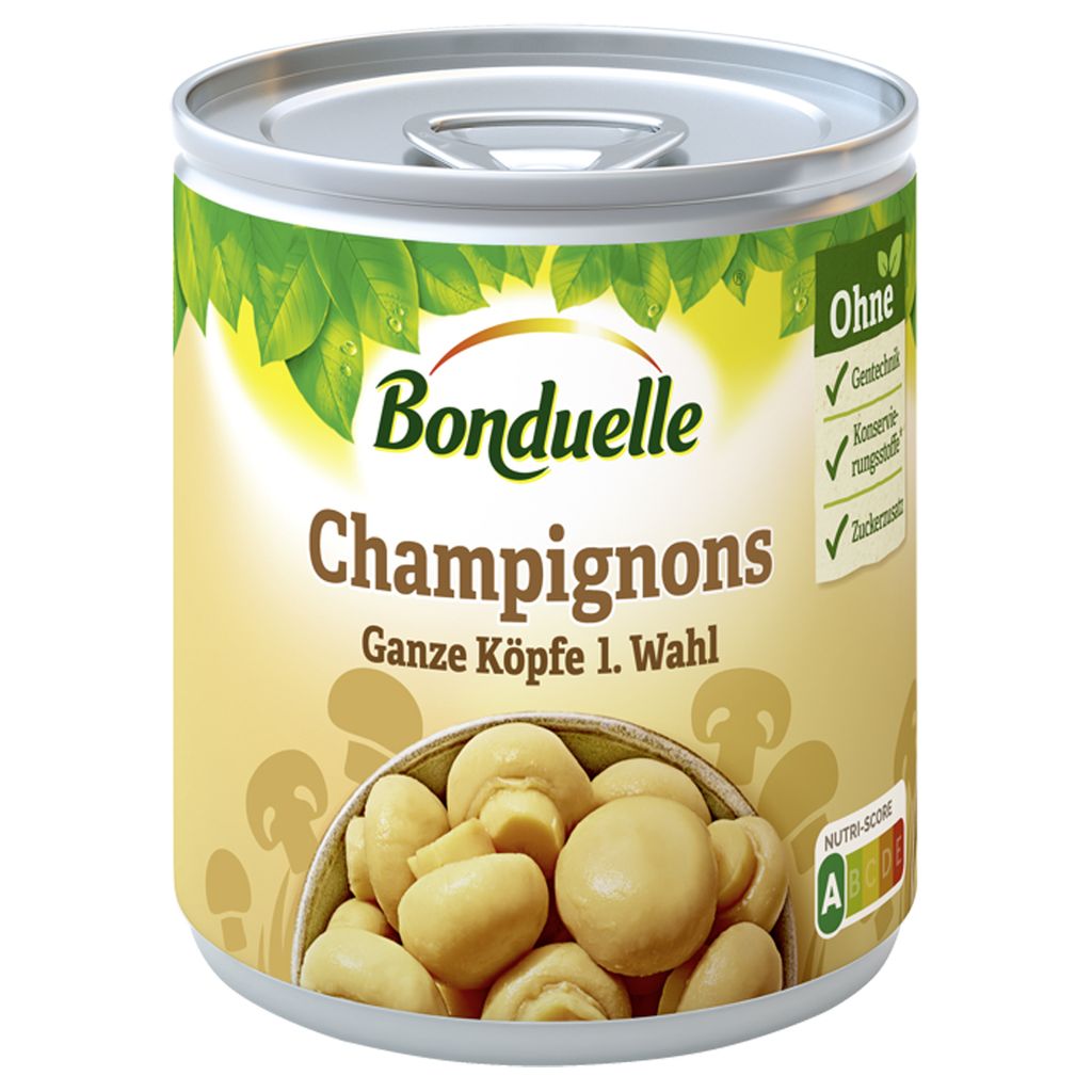 Funghi Bonduelle teste intere I. Scelta 195g Immagine del prodotto 