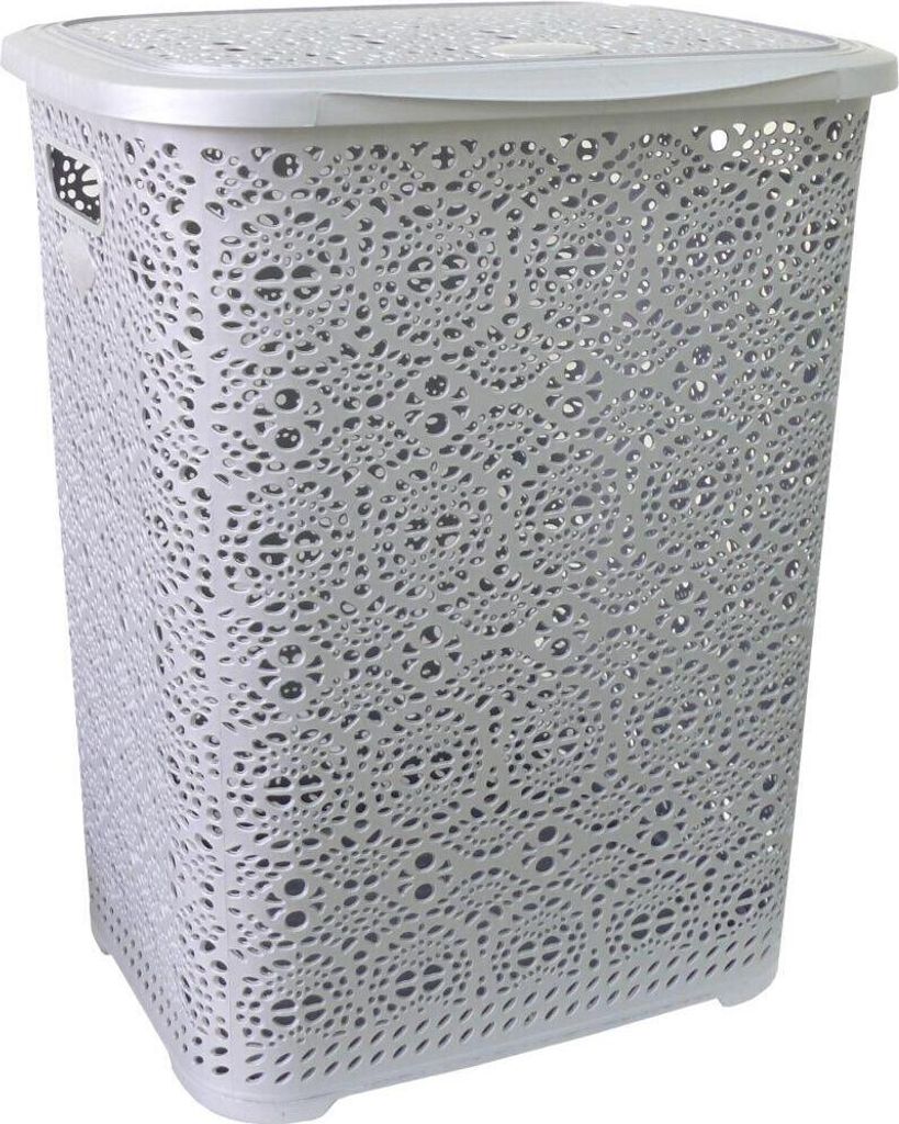 koš na špinavé prádlo MONAKO 57x45x38cm PH ŠE metalíza Obrázek produktu 