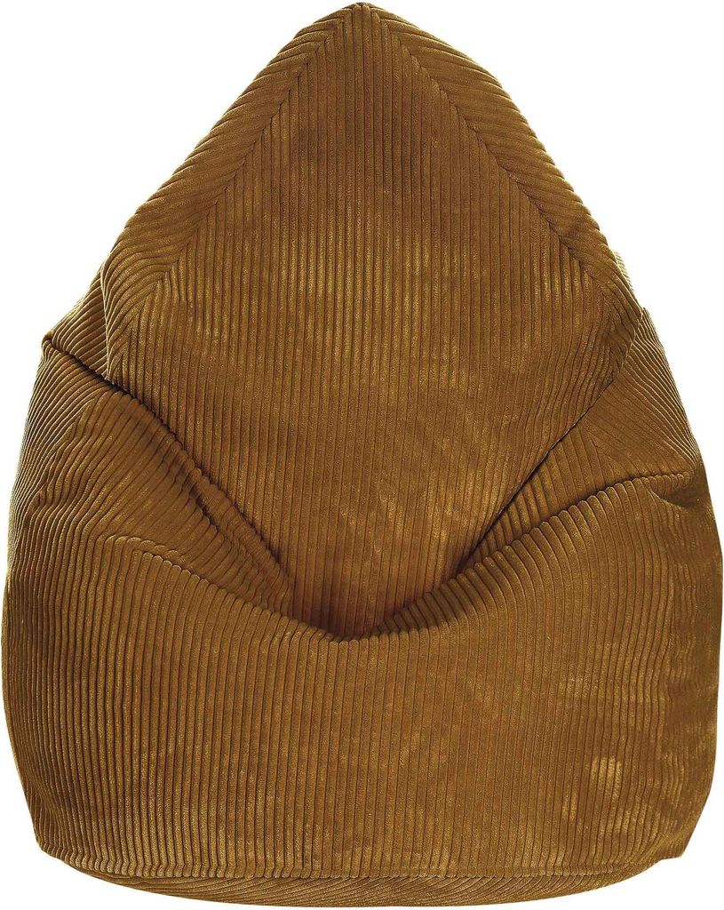 Dreamroots Bean Bag 80x80x120cm Sitzsack mit Lehne und Bezug Sitzkissen Boden Chill Sack Bubibag Sitzsack Sitzsack mit Füllung Sitzsack Sugar Cookie