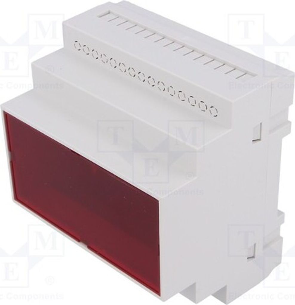 1x Gehäuse: für DIN-Schiene Z: 65mm X: 87mm Y: 90mm grau Z109F V0 Gehäuse für D